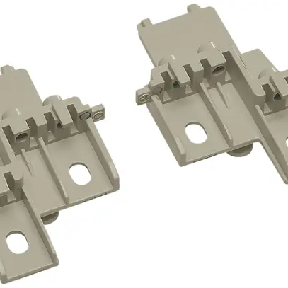 Support coulissant Hager vector 2 pièces 