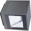 LED-Wandleuchte DOTLUX WAY IP65 120×120×148mm 7.5/15W 3000K 