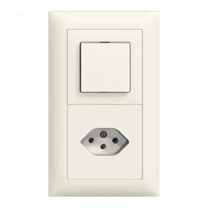 Combinazione INC EDIZIOdue AR+1×T13 bianco verticale 