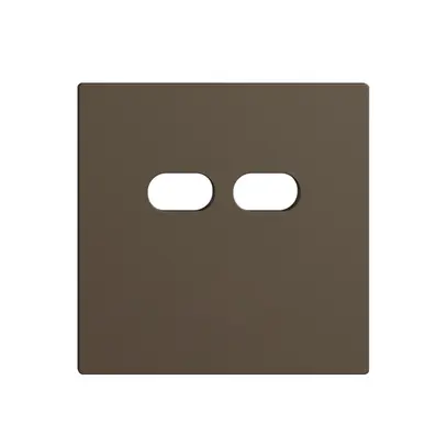 Kit de montage Feller EDIZIOdue pour prise USB 18W 2×type C coffee 