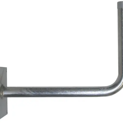 Fixation murale SP80, 18.5cm, 20×20cm, zinguée 