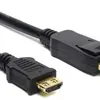 DisplayPort-HDMI-câble Ceconet 4K 340MHz 10.2Gb/s 1m noir 