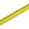 Marqueur de conducteur Weidmüller CLI C MP p.Ø4…5mm 3×6mm impression: N jaune 