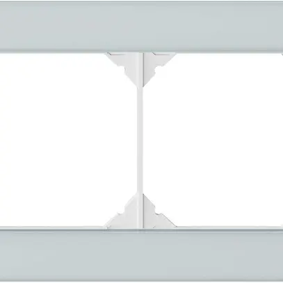 UP-Kopfzeile EDIZIO.liv prestige SNAPFIX® 1×2 94×154mm spiegel satin 