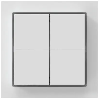 Kit frontale per pulsante senza fili Friends of Hue KAL, 60×60mm, adesivo, bi 