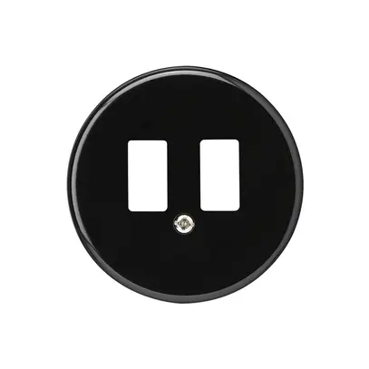 Disque frontal basico H pour prise de charge USB noir 