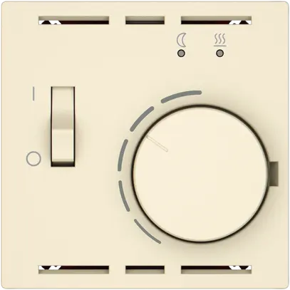 Termostato ambiente EDIZIO.liv SNAPFIX® limit.temp.p.riscaldamenti pav.cr 