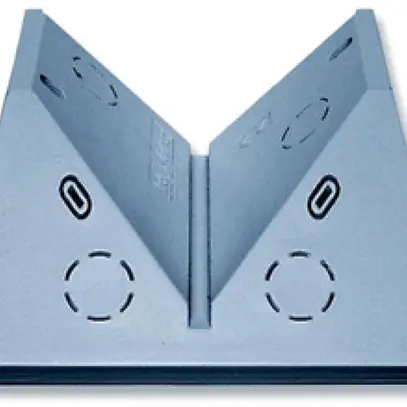 Adattatore angolare/soffitto per Busch-Wächter MasterLINE argento 