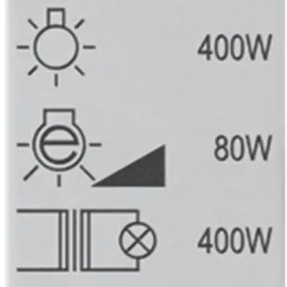Supplemento di potenza AMD Theben 400W per DMG 2 T KNX 