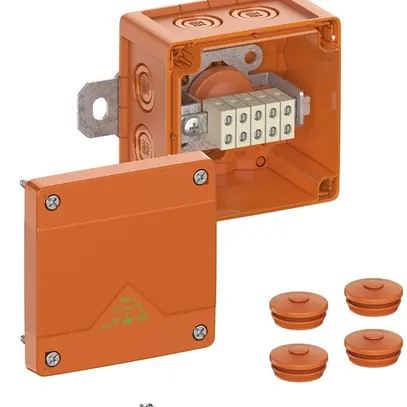 Scatola di derivazione AP Spelsberg WKE 2 5×1.5mm² E90 100×100×70mm IP66 ar 