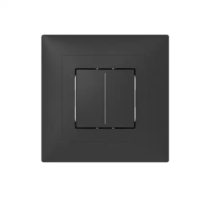 Sensore pulsante INC ABB Sidus KNX Basic tipo-B, 1/2, antracite 