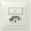 Combinazione ENC ABB Sidus B sensor/attuatore free@home bianco 