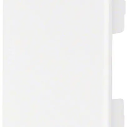 Embout de fermeture tehalit LF/LFF/LFH/FB 60150, blanc trafic 