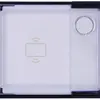 Tasten-Modul ABB-Welcome IP, 1 Rundtaste, NFC/IC, 1 Modul, weiss 