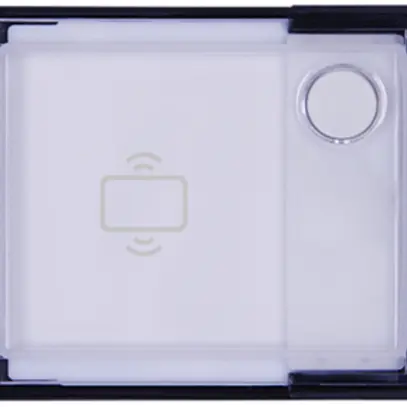 Tasten-Modul ABB-Welcome IP, 1 Rundtaste, NFC/IC, 1 Modul, weiss 