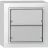 Sensore pulsante AP SIDUS KNX 2/4, bianco 