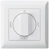 Interruttore rotativo INC 0-Man-0-Aut. bianco kallysto.line 2/1L con manopola 