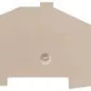 Abschlussplatte Weidmüller PAP PDL6S 118.1×1.5mm beige 