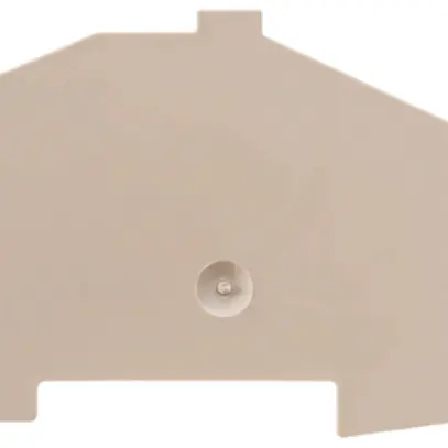 Piastra terminale Weidmüller PAP PDL6S 118.1×1.5mm beige 