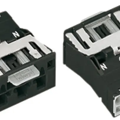 Spina WAGO 3L 0.5…4mm² rosso codificazione P 25A 250V Snap-In 