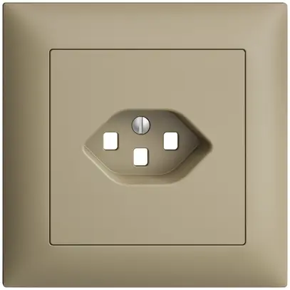 Kit frontale INC EDIZIOdue sand 88×88mm 1×T23 