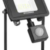 LED-Strahler Sylvania START Flood PIR 10.5W 1000lm 840 IP65 110° 190×125mm sz 