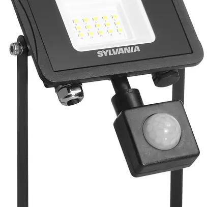 Proiettore LED Sylvania START Flood PIR 10.5W 1000lm 840 IP65 110° 190×125mm ne 