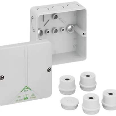 Scatola derivazione AP Abox m 040 L IP65 94×94×57mm 