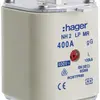 Fusibile HPC Hager DIN3 400VAC 400A gG/gL segnalatore doppio antiruggine 