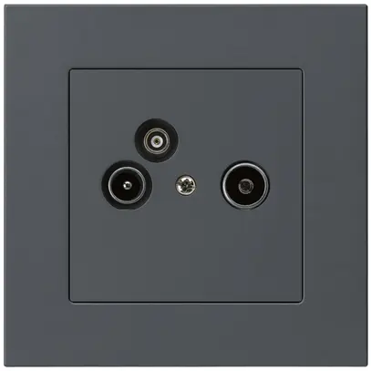 Presa antenna INC R/TV/dati kallysto.pro 19dB antracite 