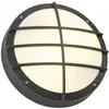 Lampada a muro SLV BULAN GRID, 2×E27 25W tonda IP44 antracite 