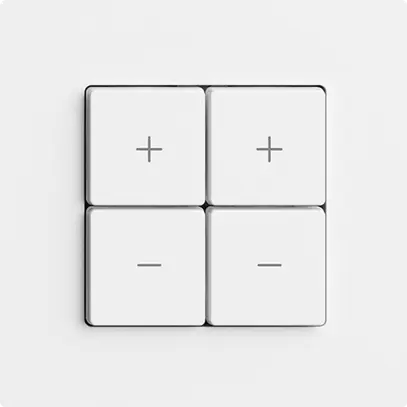 Variateur Uni-LED 2K/4T Edue Wiser blanc 