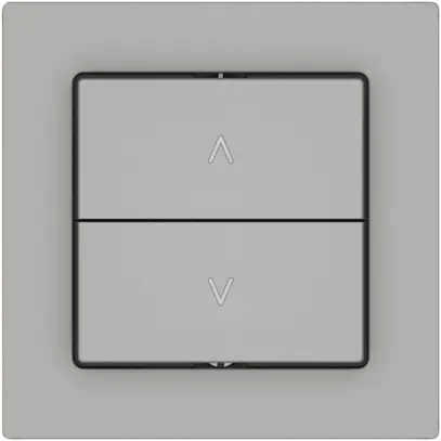 Pulsante per tapparelle EDIZIO.liv SNAPFIX® 10A 250V 2 tasto 1 canale grc 