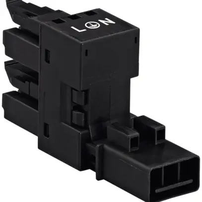 Distributore H WAGO 3L 1×spina/2×prese ne 16A 250V cod.A per 2×uscite 