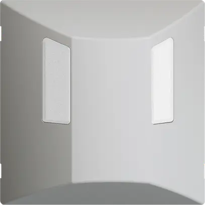 Rilevatore di movimento 180° rel. PIRI EDIZIOdue grigio chiaro 