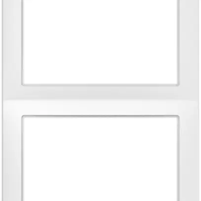 Plaque frontale AP SIDUS 145×75mm blanc 