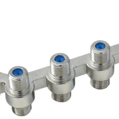 Pont de mise à terre avec 4 raccords F, NB04F 