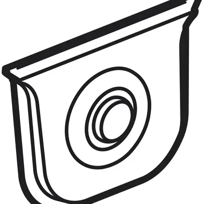 Raccordo 1 uscita 5mm PLEXO bianco 