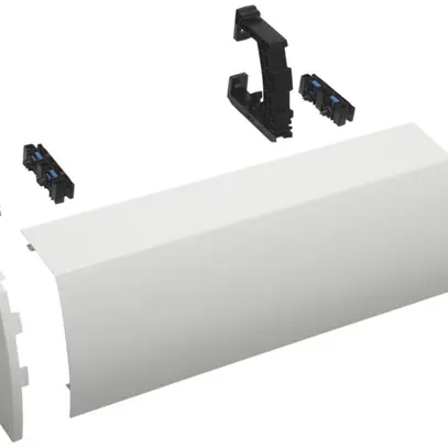 Canal de rangement Hager univers 176×550×135mm blanc 