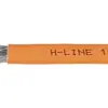 Cavo informatico H-LINE 1023 S/FTP 4×2×0.56 FRNC/LSZH 1000MHz cat.7 arancia Cca 