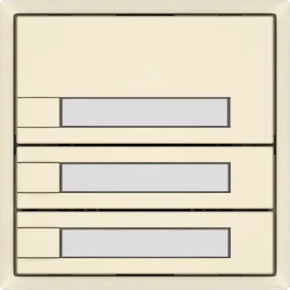 Universaltaster EDIZIO.liv UNI SNAPFIX® o.LED 3× 1-Tbed.Pap.cr 