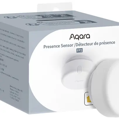 Rilevatore di presenza RF AP Aqara FP2 PS-S02D 120° ≤8m Wi-Fi/Zigbee 5VDC bianco 