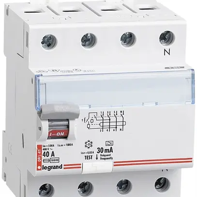 Interruttore differenziale Legrand DX3standard 4P 400V 40A 0.03A tipo A 4UM 5pz 