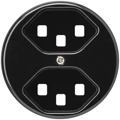 Disque frontal 2×type 23 noir basico 