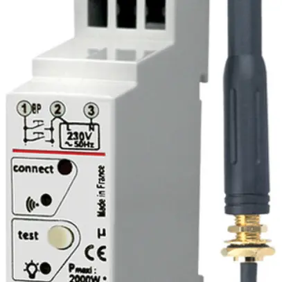 REG-RF-Zeitschaltrelais Yokis MTR2000MRPX, 2000W mit externer Antenne 