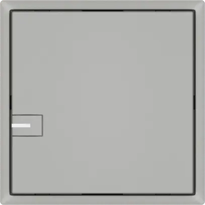 Poussoir universel EDIZIO.liv UNI SNAPFIX® 12…48V a.LED bleu 1× comm.1T grc 