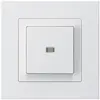 Pulsante luminoso INC kallysto.pro A-R/2P bianco 