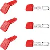 Clips KNIPEX TetheredTool + ColorCode 6 pezzi rosso 122mm 