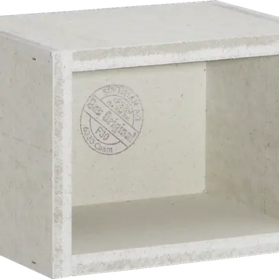 Boîtier ENC Fire-Stop-Box, plaque de plâtre fibrée, 220×160×160 mm, gris 