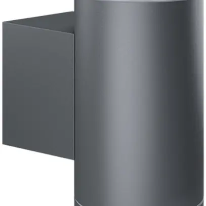 LED-Wandleuchte ESYLUX ALVA 8W 4000K 2×28° anthrazit IP65 